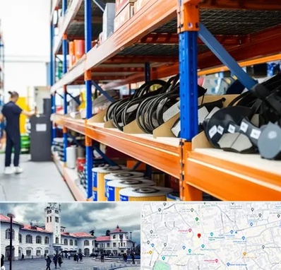 فروش عمده لوازم یدکی ماشین سنگین در میدان شهرداری رشت 