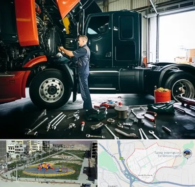 واردکننده لوازم یدکی ماشین سنگین در مرزداران تبریز 