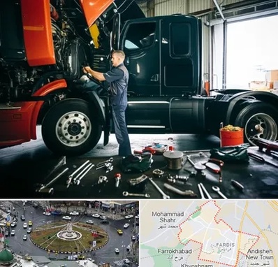 واردکننده لوازم یدکی ماشین سنگین در فردیس کرج 