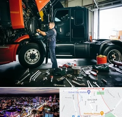 واردکننده لوازم یدکی ماشین سنگین در گلسار رشت 