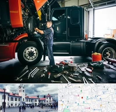 واردکننده لوازم یدکی ماشین سنگین در میدان شهرداری رشت 