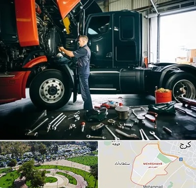 واردکننده لوازم یدکی ماشین سنگین در مهرشهر کرج 