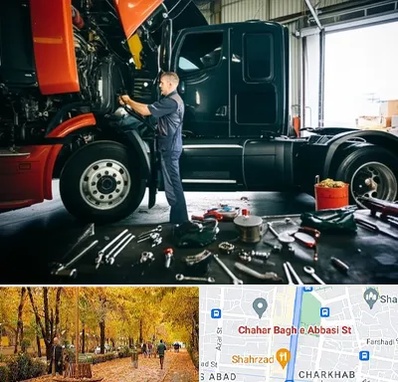واردکننده لوازم یدکی ماشین سنگین در چهارباغ اصفهان 