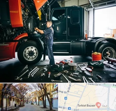 واردکننده لوازم یدکی ماشین سنگین در تربیت تبریز 
