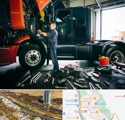 واردکننده لوازم یدکی ماشین سنگین در خیابان نیایش شیراز 