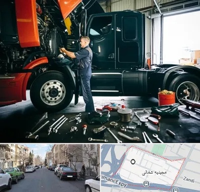 واردکننده لوازم یدکی ماشین سنگین در مجیدیه شمالی