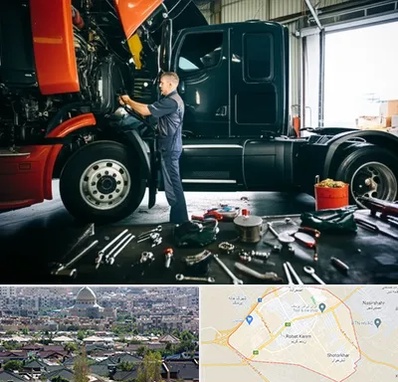 واردکننده لوازم یدکی ماشین سنگین در رباط کریم