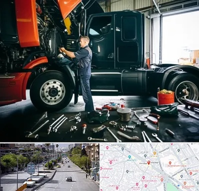 واردکننده لوازم یدکی ماشین سنگین در خیابان زند شیراز 