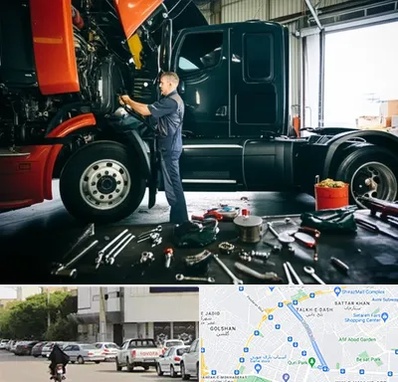 واردکننده لوازم یدکی ماشین سنگین در قدوسی شرقی شیراز 