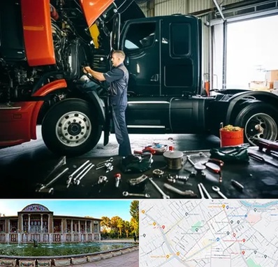 واردکننده لوازم یدکی ماشین سنگین در عفیف آباد شیراز 