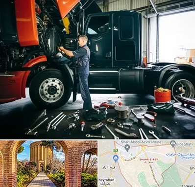 واردکننده لوازم یدکی ماشین سنگین در شهر ری