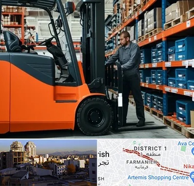 لوازم یدکی لیفتراک در فرمانیه 