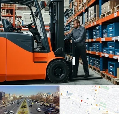 لوازم یدکی لیفتراک در بلوار معلم مشهد 