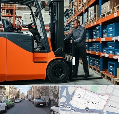 لوازم یدکی لیفتراک در مجیدیه شمالی