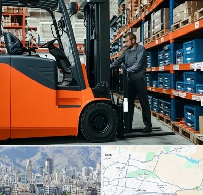 لوازم یدکی لیفتراک در شمال شرق تهران
