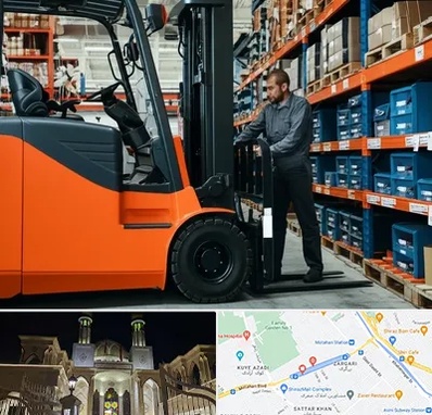 لوازم یدکی لیفتراک در زرگری شیراز 