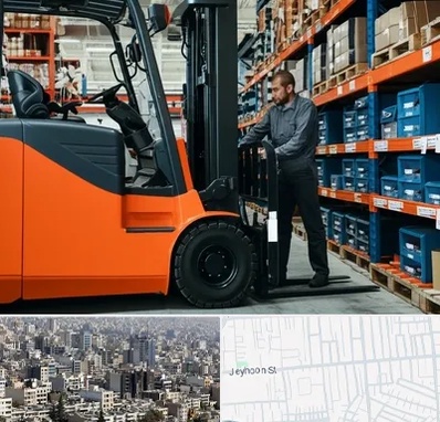 لوازم یدکی لیفتراک در جیحون 