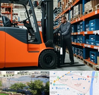 لوازم یدکی لیفتراک در گلستان اهواز 