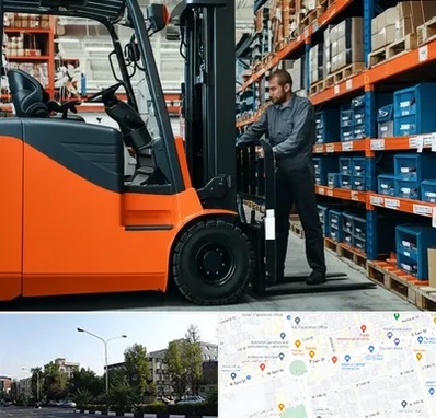 لوازم یدکی لیفتراک در میدان کاج 