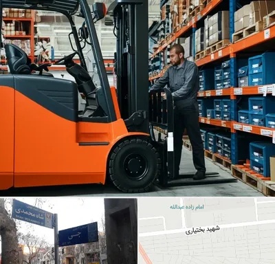 لوازم یدکی لیفتراک در سی متری جی