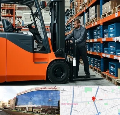 لوازم یدکی لیفتراک در نصف راه تبریز 