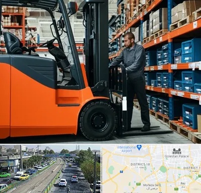 لوازم یدکی لیفتراک در جنوب تهران 