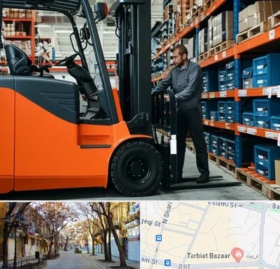 لوازم یدکی لیفتراک در تربیت تبریز 