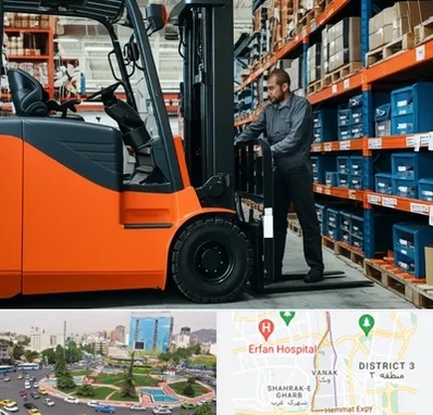 لوازم یدکی لیفتراک در ونک 