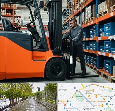 لوازم یدکی لیفتراک در خیابان ارم شیراز 