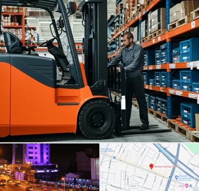 لوازم یدکی لیفتراک در آبرسان تبریز 