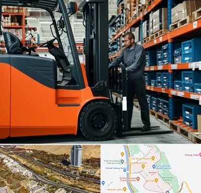 لوازم یدکی لیفتراک در خیابان نیایش شیراز 