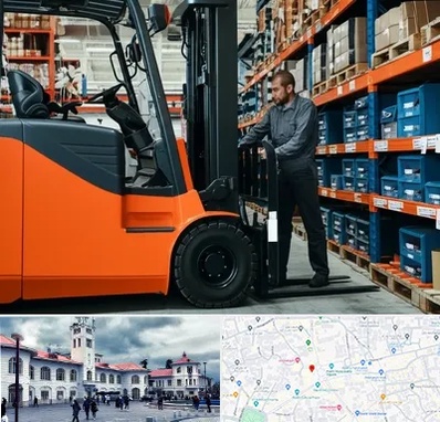 لوازم یدکی لیفتراک در میدان شهرداری رشت 