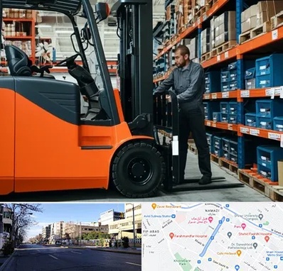 لوازم یدکی لیفتراک در خیابان ملاصدرا شیراز 