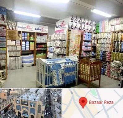 عمده فروشی لباس نوزاد در بازار رضا مشهد