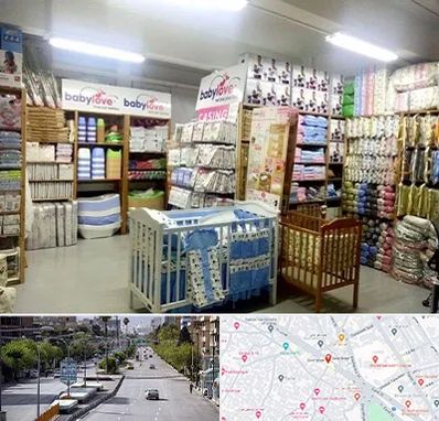 عمده فروشی لباس نوزاد در خیابان زند شیراز