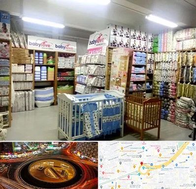 عمده فروشی لباس نوزاد در میدان ولیعصر