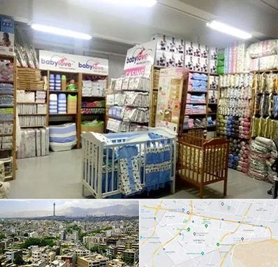 عمده فروشی لباس نوزاد در منطقه 8 تهران