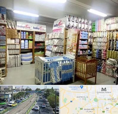 عمده فروشی لباس نوزاد در جنوب تهران