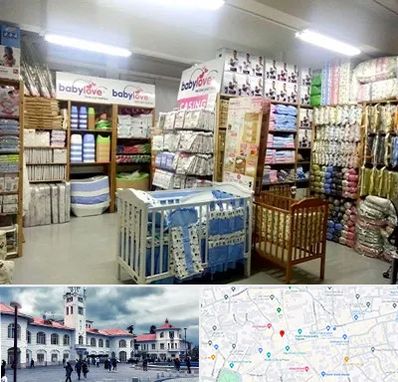 عمده فروشی لباس نوزاد در میدان شهرداری رشت