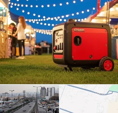 موتور برق در بلوار ارتش 