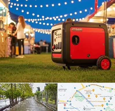 موتور برق در خیابان ارم شیراز 