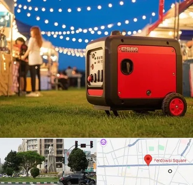 موتور برق در میدان فردوسی تهران