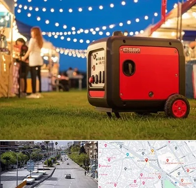 موتور برق در خیابان زند شیراز 