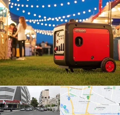 موتور برق در بلوار فردوس 