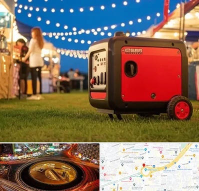 موتور برق در میدان ولیعصر 