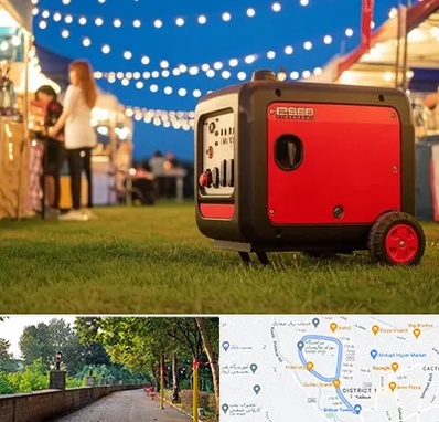 موتور برق در فلکه گاز رشت 