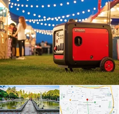 موتور برق در سرسبز 