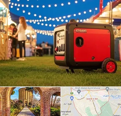 موتور برق در شهر ری