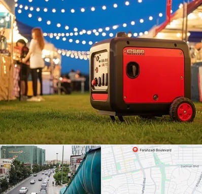 موتور برق در بلوار فرحزادی 