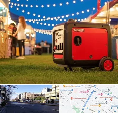 موتور برق در خیابان ملاصدرا شیراز 